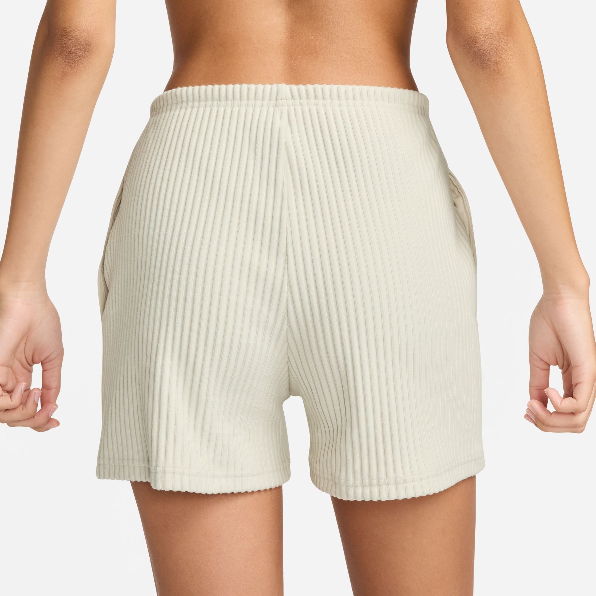 NSW Chill Knit High-Waisted Ribbed Shorts W