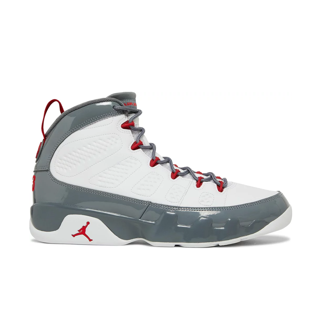 Fire Reds Grey AIR JORDAN 9 RETRO ''FIRE RED'' – Qlassic