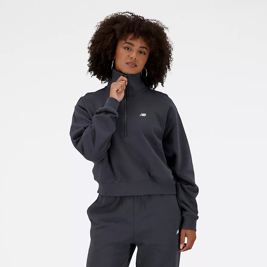 NEW BALANCE FRENCH TERRY 1/4 ZIP