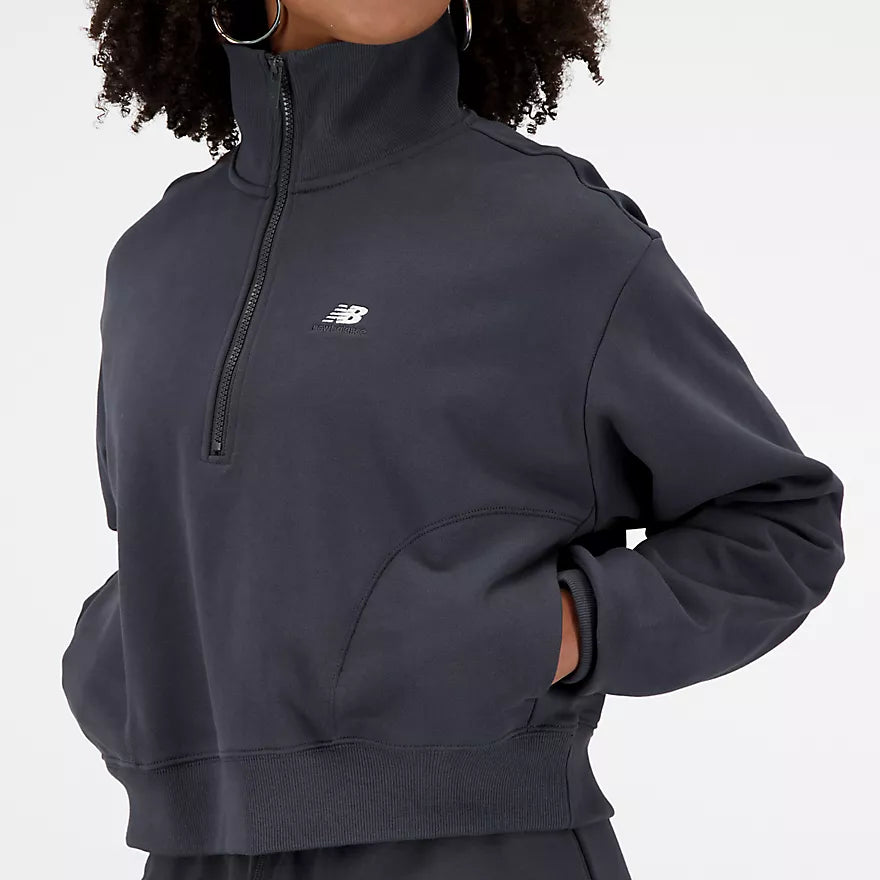 NEW BALANCE FRENCH TERRY 1/4 ZIP